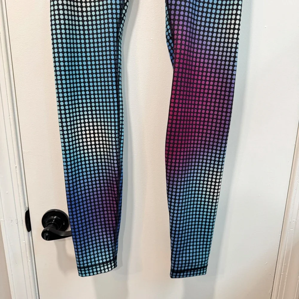 Lululemon Wunder Under Pant III Full-On Luon Cosmic Polka Dot Size‎ 6